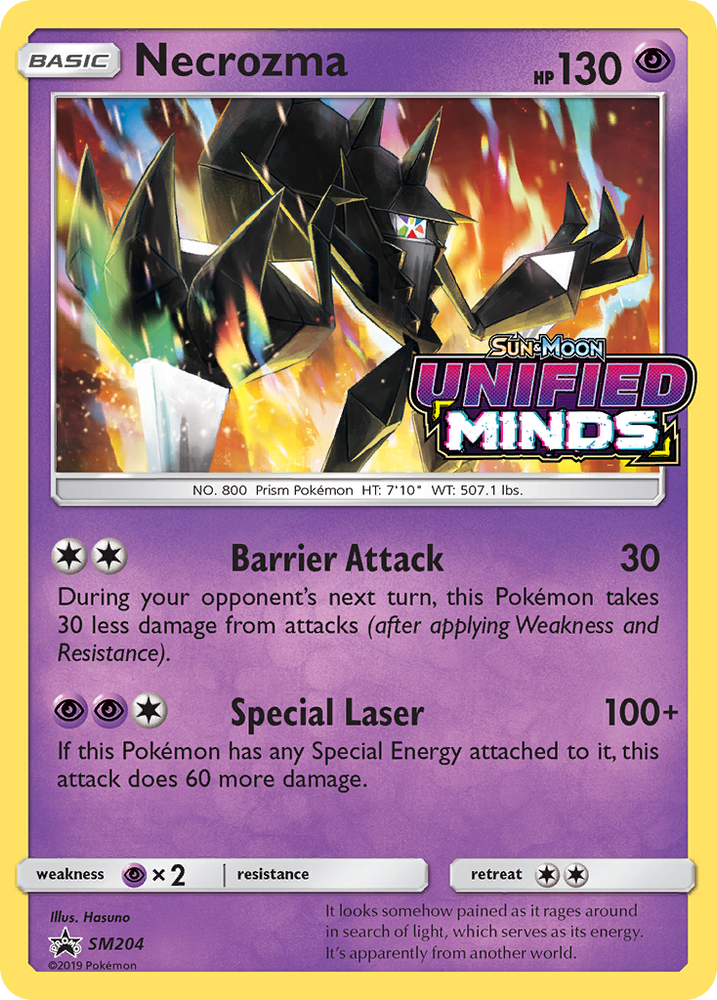 Necrozma (SM204) [Sun &amp; Moon: Black Star Promos] 