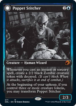 Poppet Stitcher // Poppet Factory [Innistrad: Double Feature] 