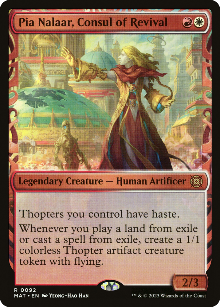 Pia Nalaar, Consul of Revival (Showcase) [March of the Machine: The Aftermath] 