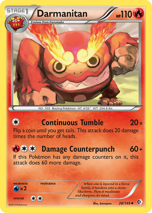Darmanitan (28/149) [Black &amp; White: Boundaries Crossed] 