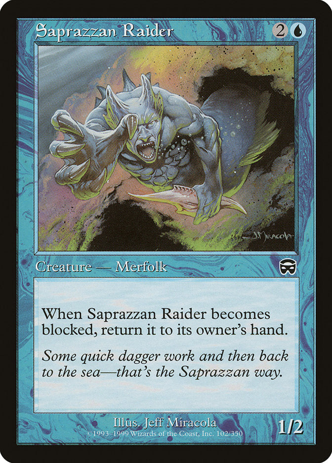 Saprazzan Raider [Mercadian Masks] 