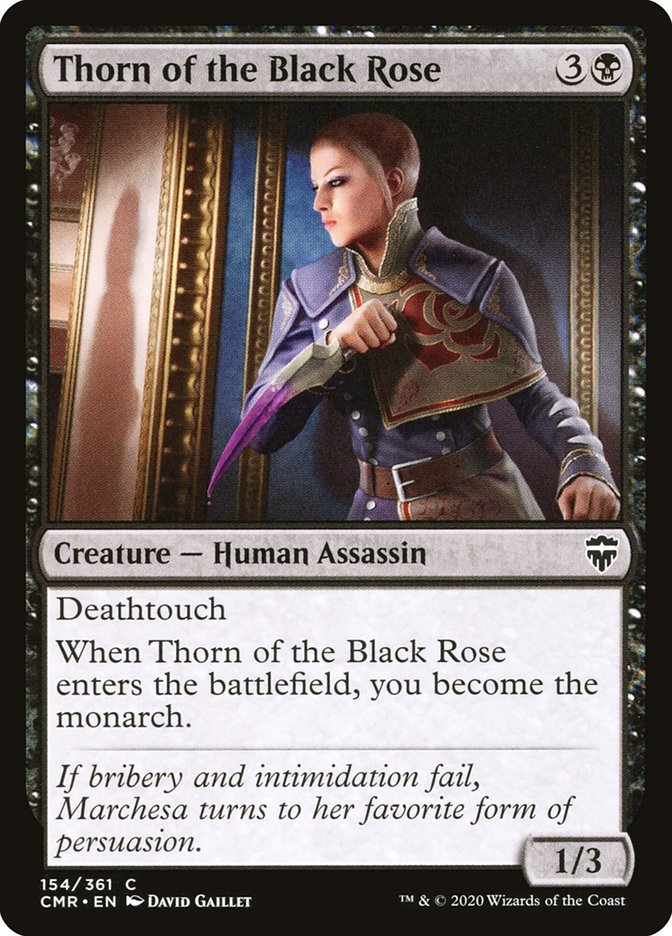 Thorn of the Black Rose [Commander Legends] 