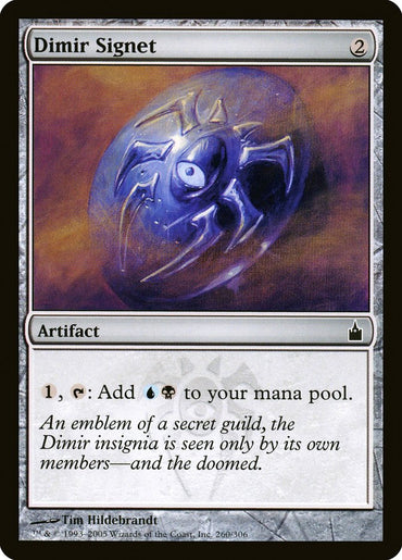 Dimir Signet [Ravnica: City of Guilds] 