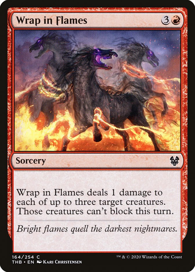 Wrap in Flames [Theros Beyond Death] 