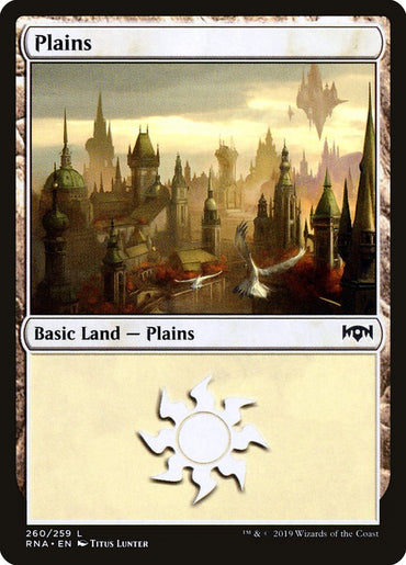 Plains (260) [Ravnica Allegiance] 