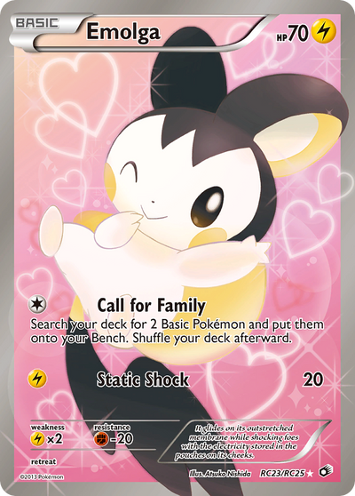 Emolga (RC23/RC25) [Black &amp; White: Legendary Treasures] 