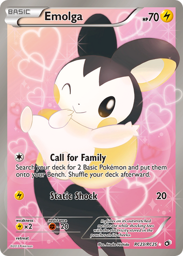 Emolga (RC23/RC25) [Black &amp; White: Legendary Treasures] 