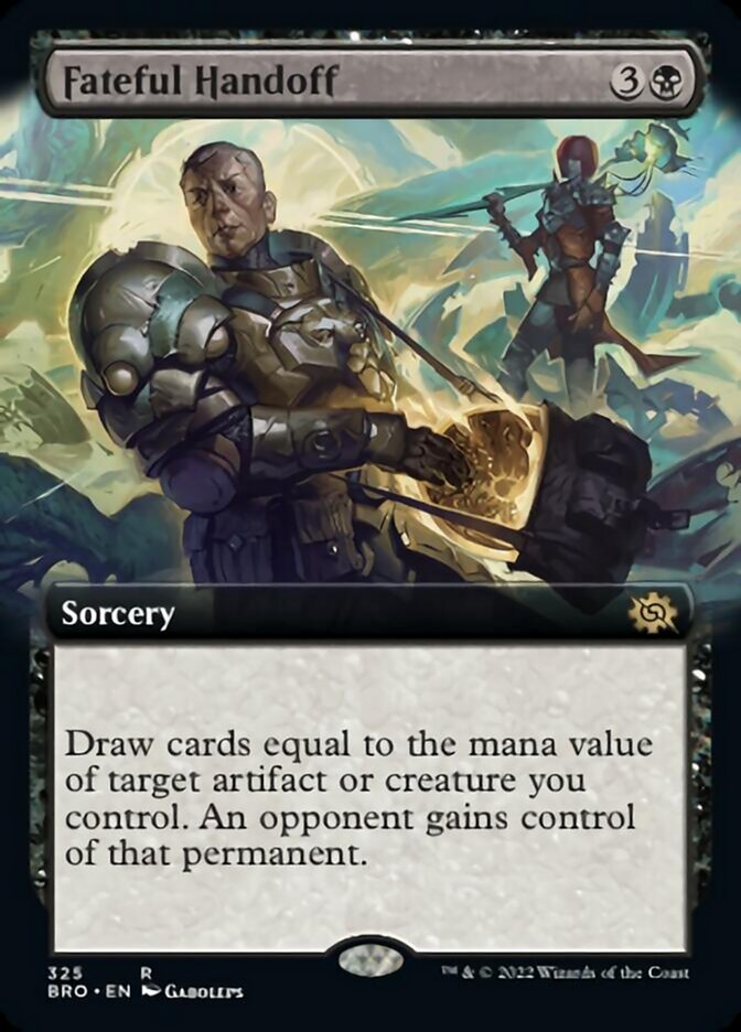 Fateful Handoff (Extended Art) [The Brothers' War] 
