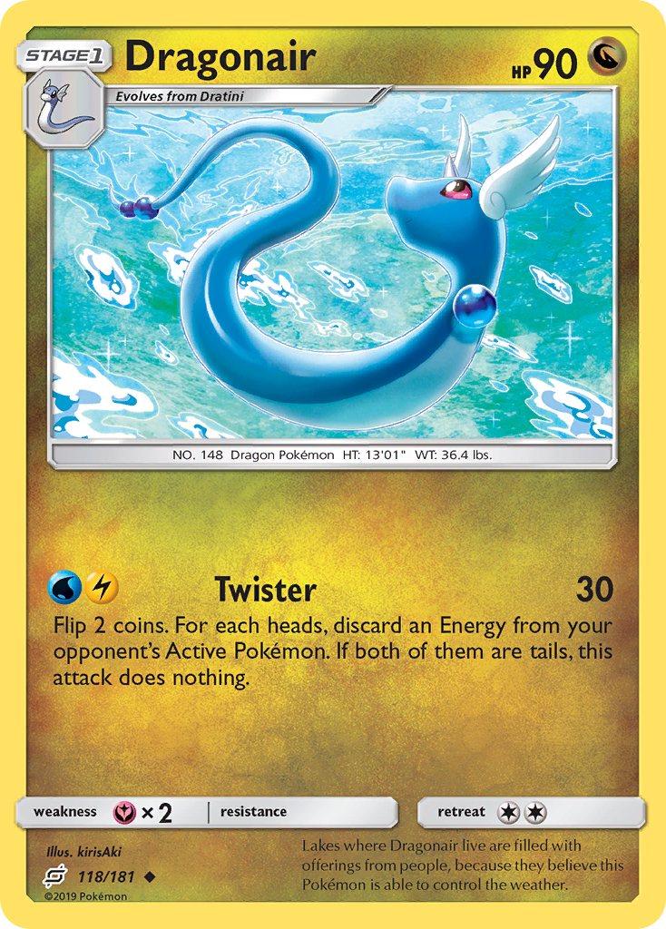 Dragonair (118/181) [Sun & Moon: Team Up] 