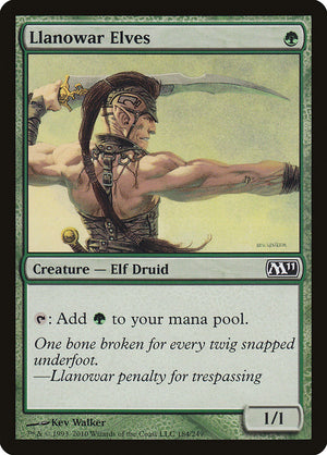 Llanowar Elves [Magic 2011] 