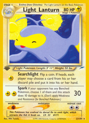 Light Lanturn (23/105) [Neo Destiny 1st Edition] 