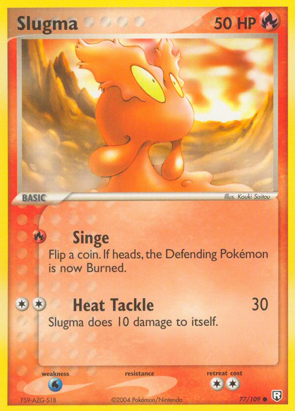 Slugma (77/109) [EX: Team Rocket Returns] 