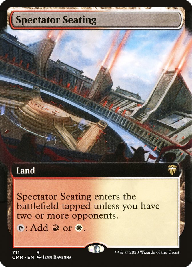 Spectator Seating (Extended Art) [Commander Legends] 