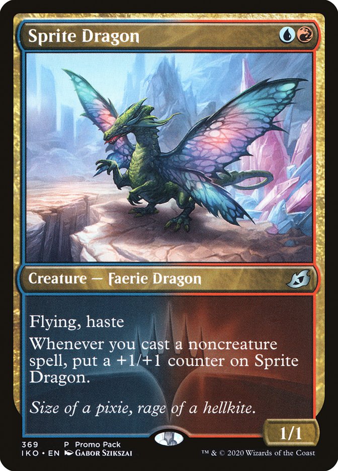 Sprite Dragon (Promo Pack) [Ikoria: Lair of Behemoths Promos] 