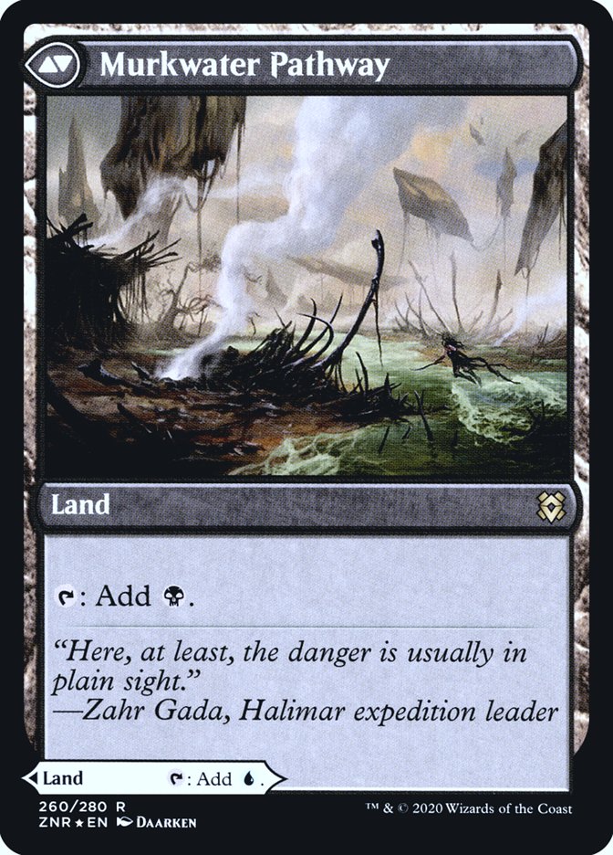 Clearwater Pathway // Murkwater Pathway [Zendikar Rising Prerelease Promos] 