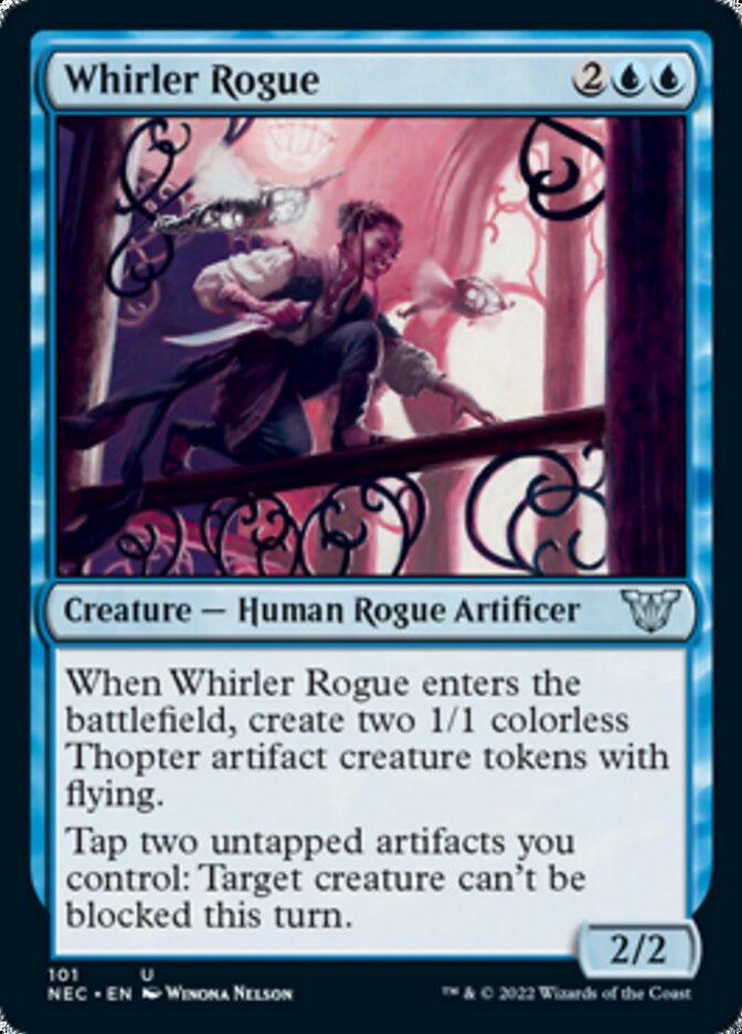 Whirler Rogue [Kamigawa: Neon Dynasty Commander] 