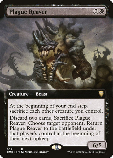 Plague Reaver (Extended Art) [Commander Legends] 