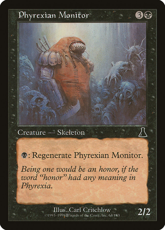 Phyrexian Monitor [Urza's Destiny] 