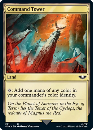 Command Tower (271) (Surge Foil) [Warhammer 40,000] 