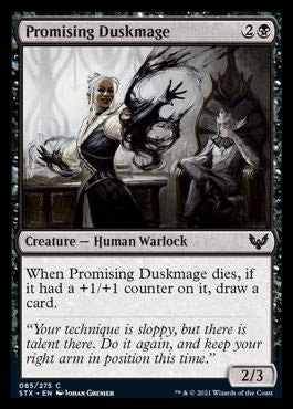 Promising Duskmage [Strixhaven: School of Mages] 