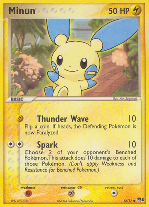 Minun (12/17) [POP Series 1] 