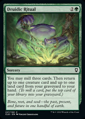 Druidic Ritual [Commander Legends: Battle for Baldur's Gate] 