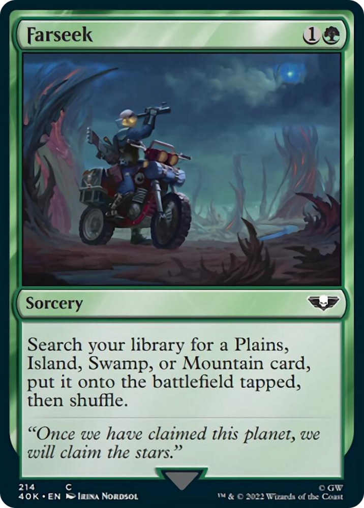 Farseek (Surge Foil) [Warhammer 40,000] 