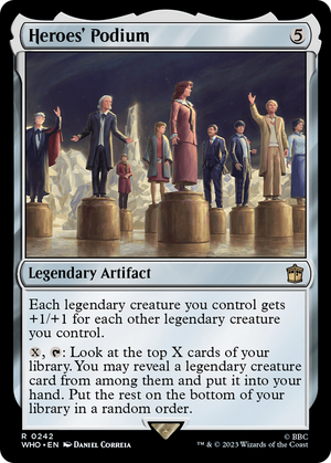 Heroes' Podium [Doctor Who] 