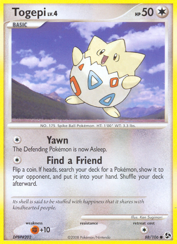 Togepi (88/106) [Diamond &amp; Pearl: Great Encounters] 