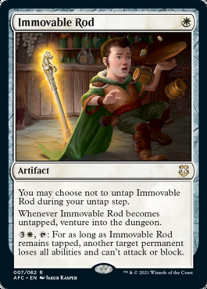 Immovable Rod [Dungeons &amp; Dragons: Adventures in the Forgotten Realms Commander] 