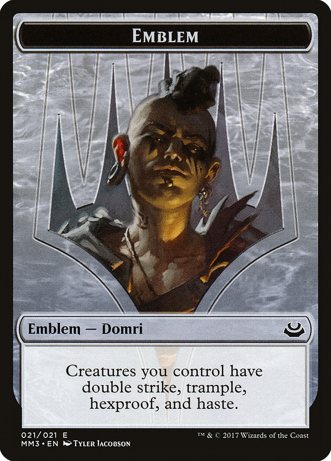 Domri Rade Emblem [Modern Masters 2017 Tokens] 