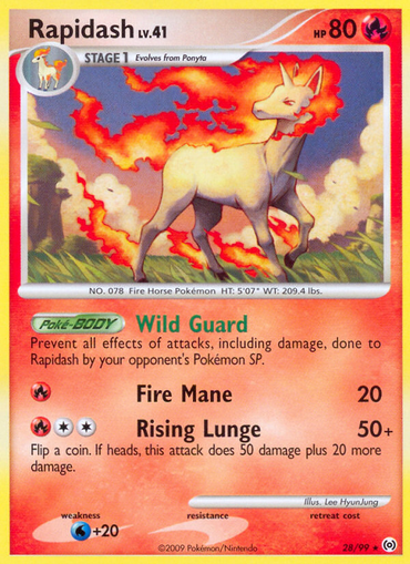 Rapidash (28/99) [Platinum: Arceus] 