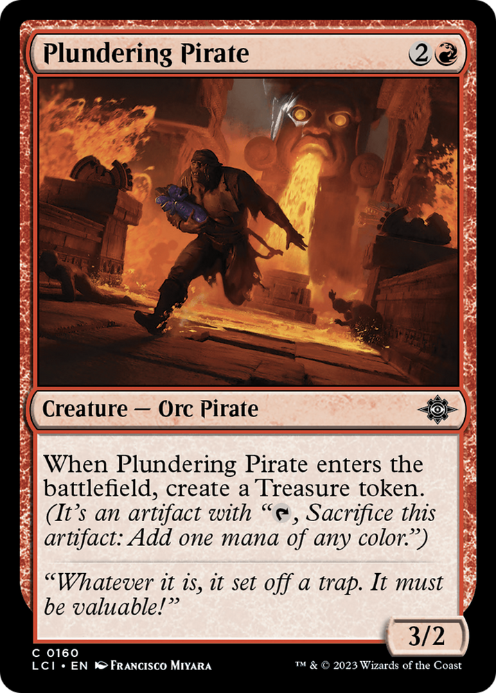 Plundering Pirate [The Lost Caverns of Ixalan] 