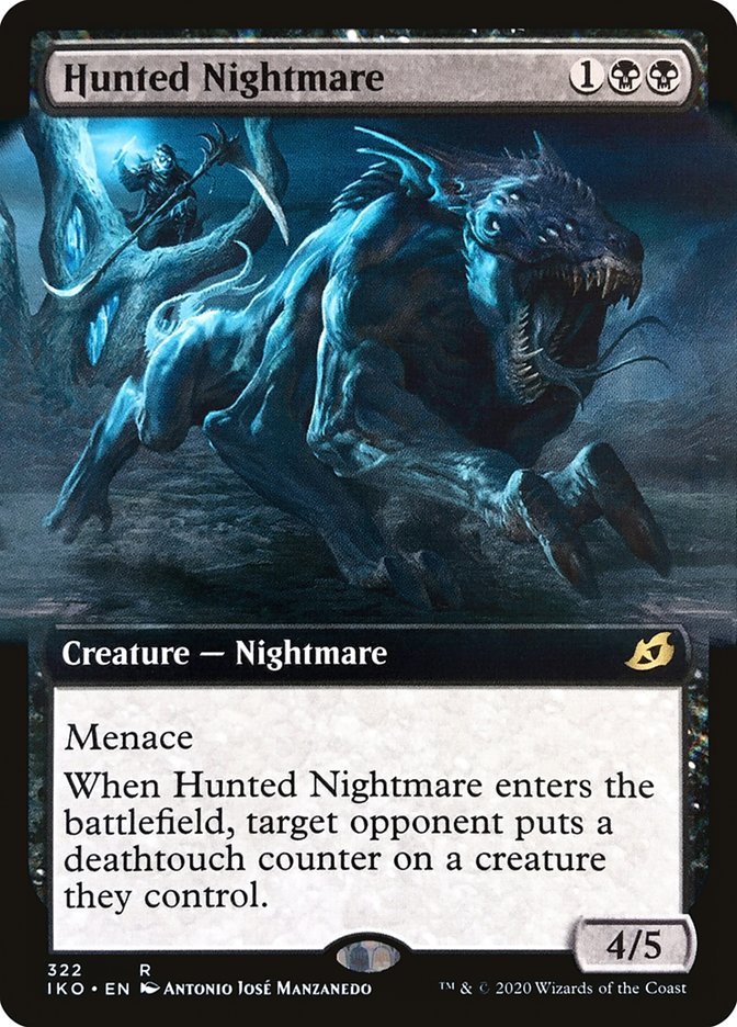 Hunted Nightmare (Extended Art) [Ikoria: Lair of Behemoths] 