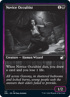 Novice Occultist [Innistrad: Double Feature] 