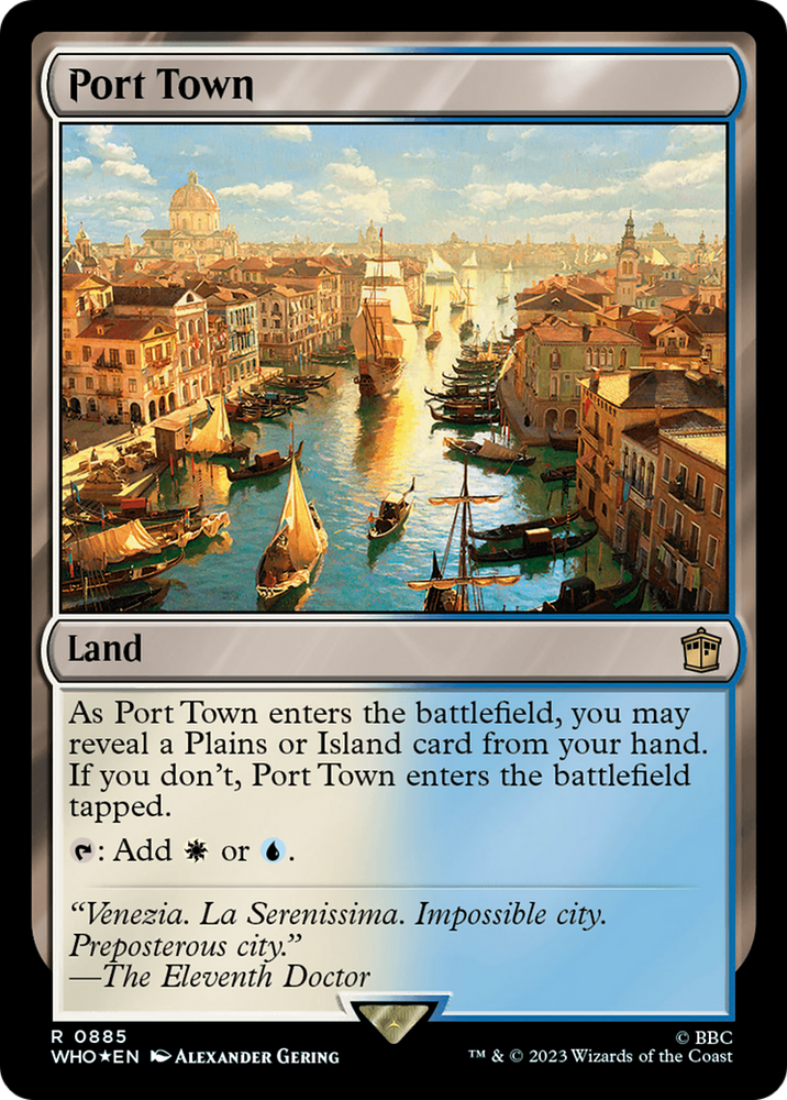 Port Town (Surge Foil) [Doctor Who] 
