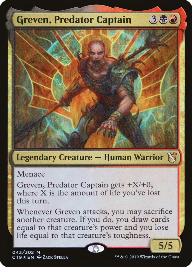 Greven, Predator Captain [Commander 2019] 