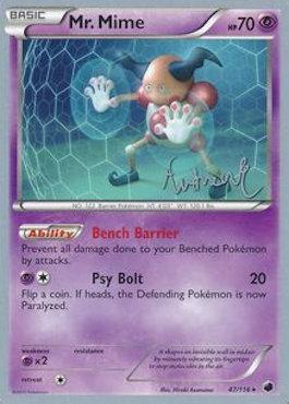 Mr. Mime (47/116) (Emerald King - Andrew Estrada) [World Championships 2014] 