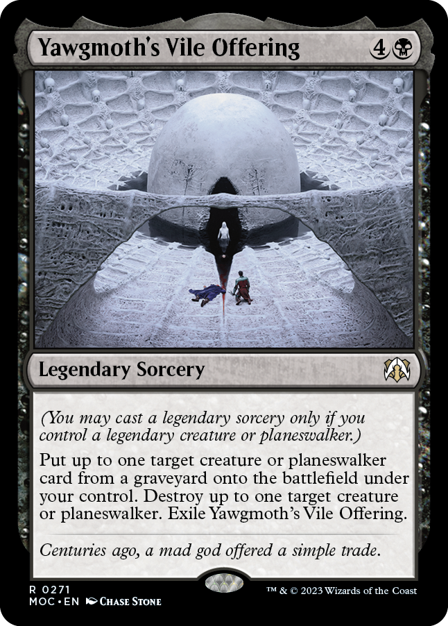 Yawgmoth's Vile Offering [March of the Machine Commander] 