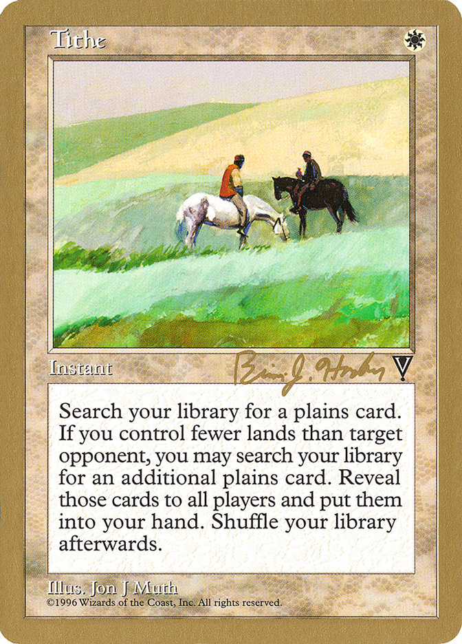 Tithe (Brian Hacker) [World Championship Decks 1998] 