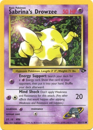 Sabrina's Drowzee (95/132) [Gym Challenge Unlimited] 