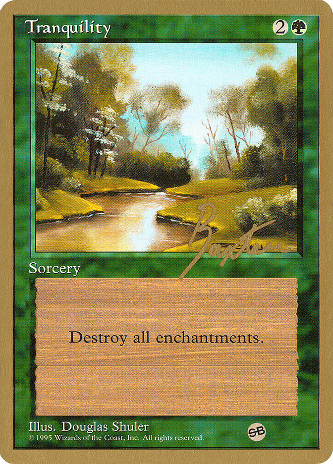 Tranquility (George Baxter) (SB) [Pro Tour Collector Set] 