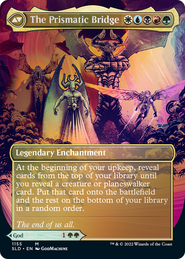 Esika, God of the Tree // The Prismatic Bridge (Borderless) [Secret Lair: From Cute to Brute] 