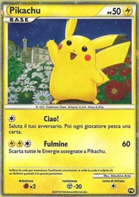 Pikachu (PW2) (Italian) [Pikachu World Collection Promos] 