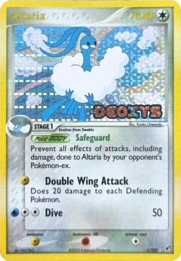 Altaria (1/107) (Stamped) [EX: Deoxys] 