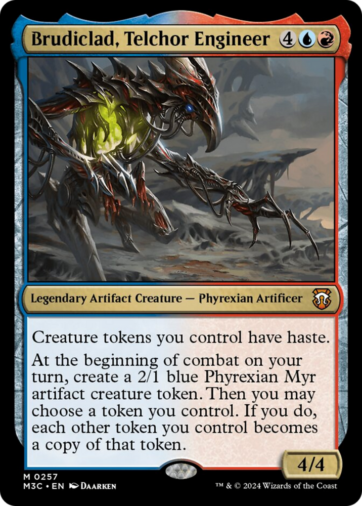 Brudiclad, Telchor Engineer (Ripple Foil) [Modern Horizons 3 Commander] 