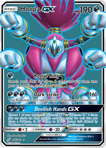 Hoopa GX (166/181) [Sun &amp; Moon: Team Up] 