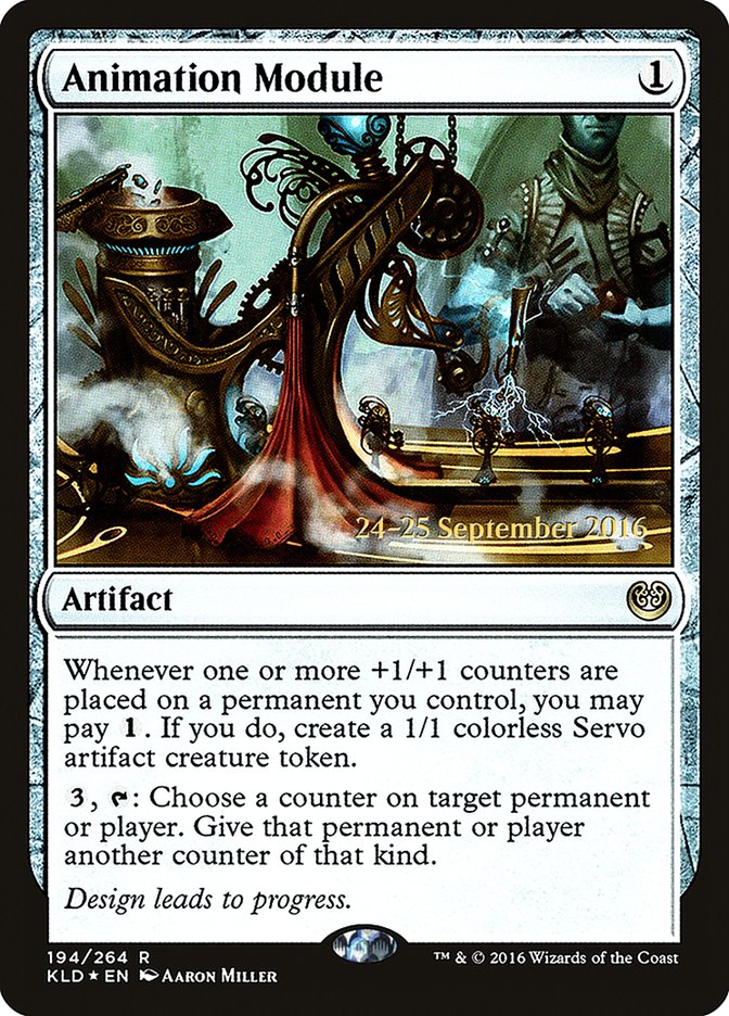 Animation Module [Kaladesh Prerelease Promos] 