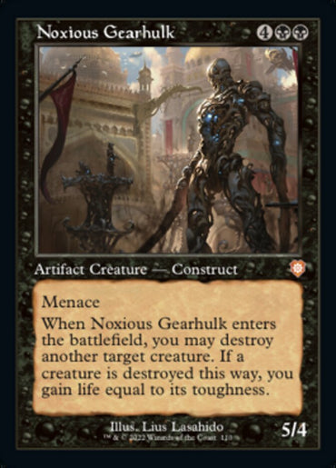 Noxious Gearhulk (Retro) [The Brothers' War Commander] 