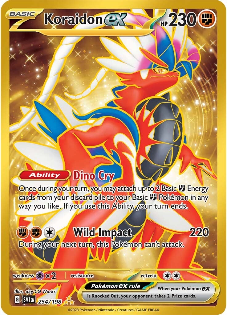 Koraidon ex (254/198) [Scarlet & Violet: Base Set] 